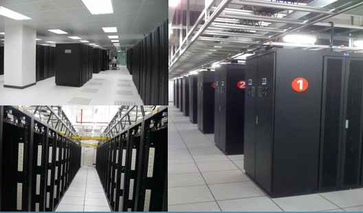 上海电信信息大楼机房环境